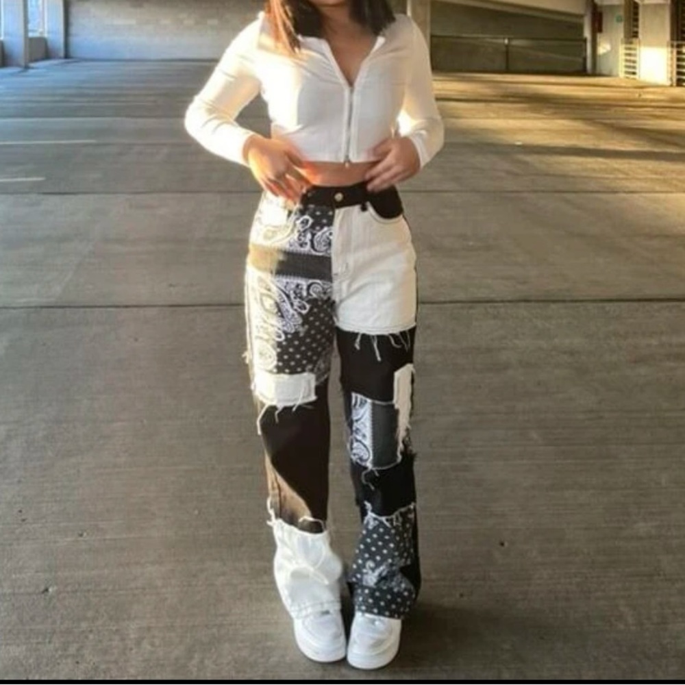 Patchwork jeans - Picture 3 of 5